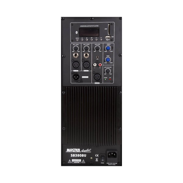 12258 Master Audio SPB38BU Verstärkermodul mit Media-Player