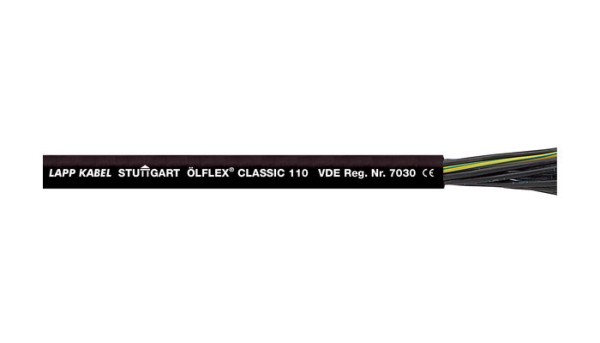 12373-100 LS-Kabel LAPP ÖLFLEX 4x2,5mm² 100m-Ring