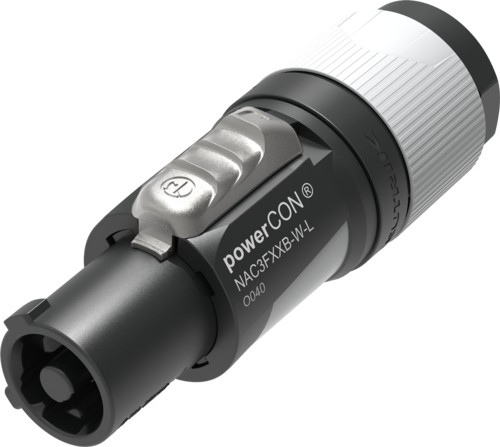 66045 Neutrik powerCON NAC3FXXB-W-L