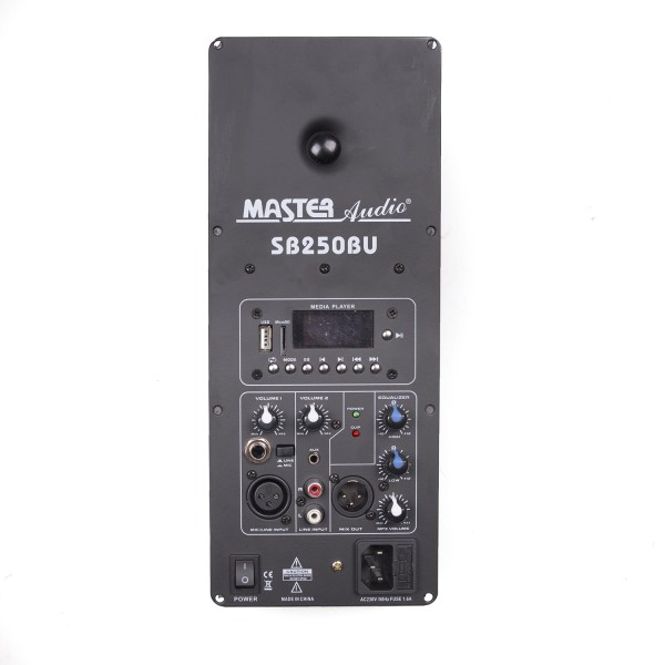 12259 Master Audio SPB25BU Verstärkermodul mit Media-Player