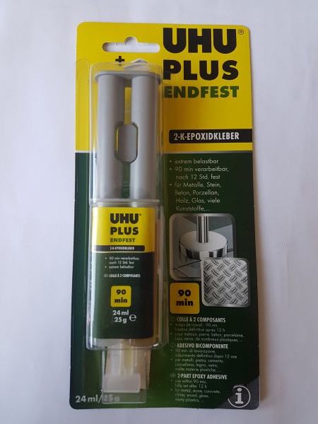 65514 UHU Plus Endfest, Doppelkammerspritze 25g