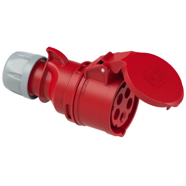09936 PCE 215-6 CEE Shark 5pol. Kupplung 16A 380V/400V