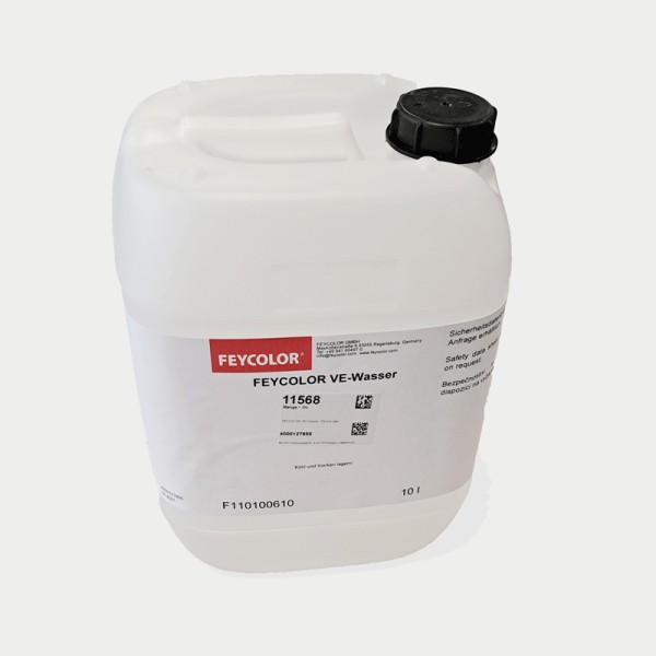 11568 FEYCOLOR VE-Wasser 10 Liter-Kanister