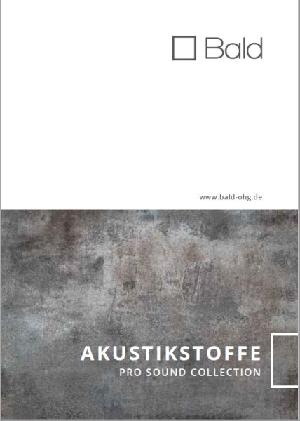 65101 Musterkatalog Akustikstoffe Pro Sound Collection