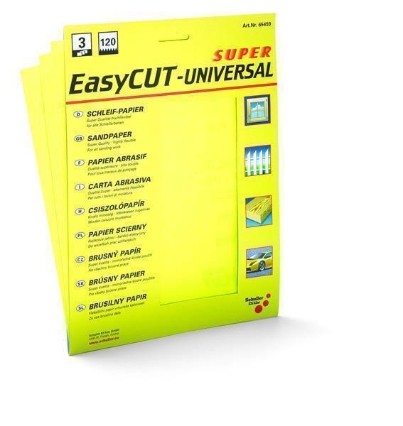 12786 Schleifpapier Easycut-Universal 3er Set